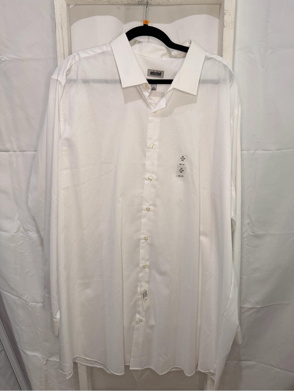 Unlisted White Men's Dress Shirt - Classic Button-Front
